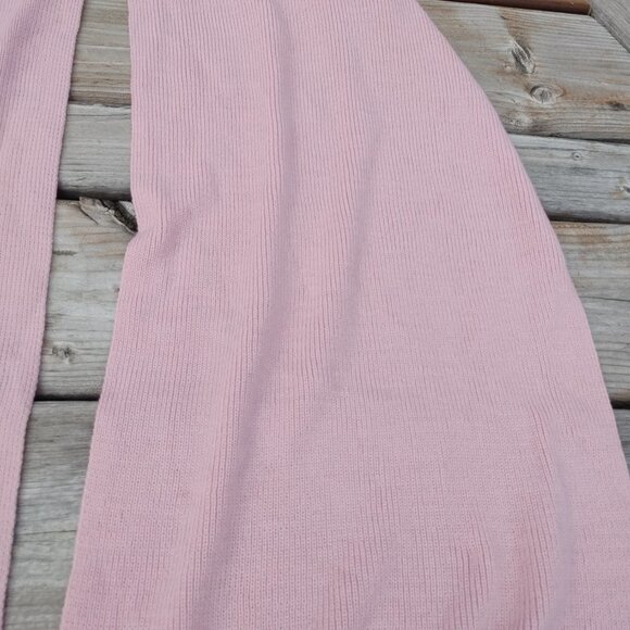 Vintage Aris Weather-shed SNOOD One Piece Hood and Scarf KNIP PINK - Picture 3 of 7